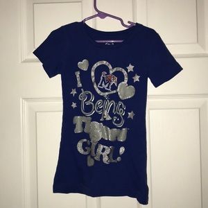 Girls Memphis Tigers T-shirt Size XS 4/5
